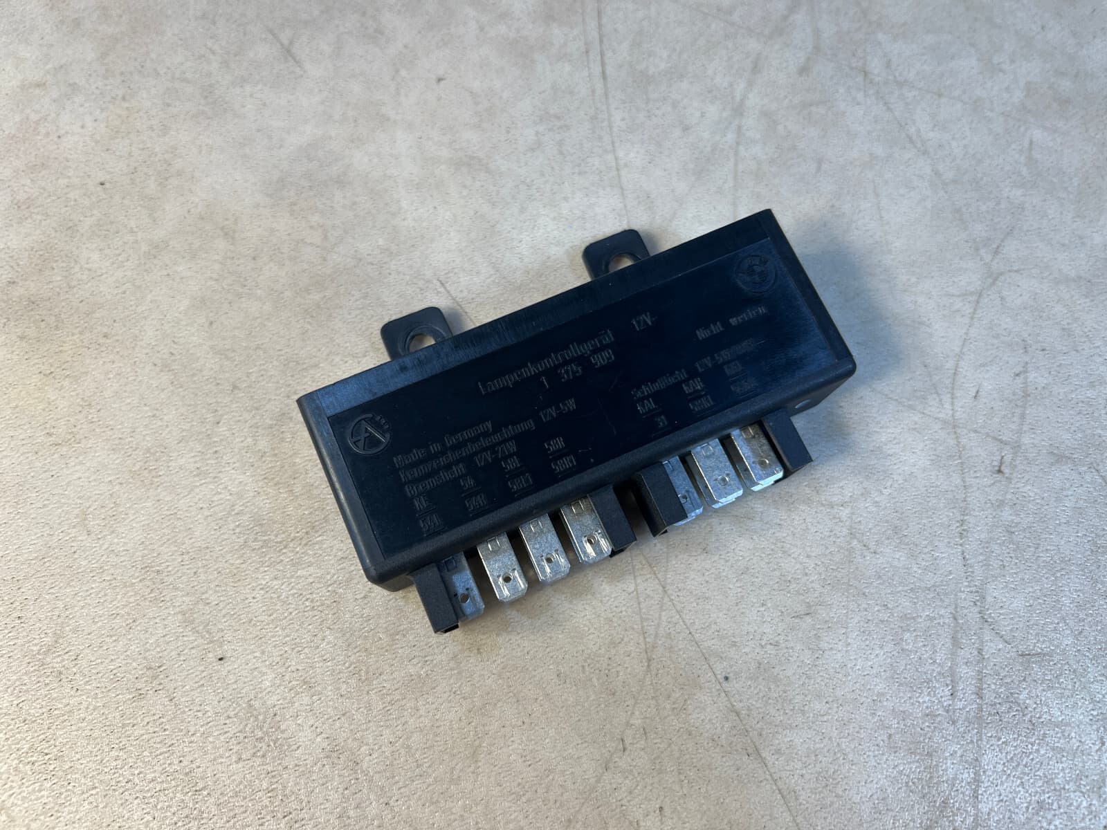 GENUINE BMW 3 E30 6 E24 5 E28 7 E23 Light Lamp bulb Testing Control Module Relay