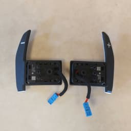 BMW ORIGINAL BMW 5 / 6 Series M Sport steering wheel PADDLES SET F10 F06 F12 F13 — thumbnail 1