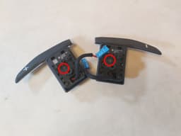 BMW ORIGINAL BMW 5 / 6 Series M Sport steering wheel PADDLES SET F10 F06 F12 F13 — thumbnail 6