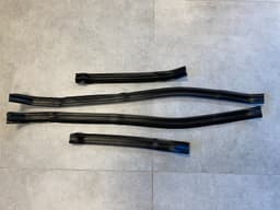 BMW BMW 7 E23 GENUINE Front Wheel Arch Fender Cover Sealing SET x4 psc — thumbnail 1
