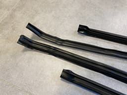 BMW BMW 7 E23 GENUINE Front Wheel Arch Fender Cover Sealing SET x4 psc — thumbnail 3