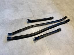 BMW BMW 7 E23 GENUINE Front Wheel Arch Fender Cover Sealing SET x4 psc — thumbnail 5