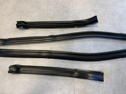 BMW BMW 7 E23 GENUINE Front Wheel Arch Fender Cover Sealing SET x4 psc — thumbnail 2