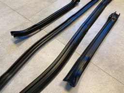 BMW BMW 7 E23 GENUINE Front Wheel Arch Fender Cover Sealing SET x4 psc — thumbnail 10