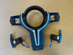 BMW BMW X3 X4 X5 X6 F25 F26 F15 F16 M Steering Wheel M Cover Paddles Wire SET — thumbnail 9