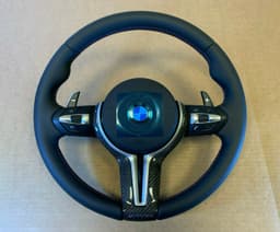BMW BMW F01 F02 F04 F06 F07 F10 F11 F12 F13 USA M Steering Wheel Paddles VIBRO CARBO — thumbnail 2