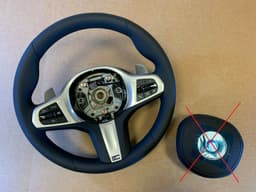 BMW BMW 5 G30 G31 G38 6 G32 X3 G01 G08 X4 G02 OEM LCI EU M Steering Wheel ACC — thumbnail 1