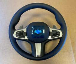 BMW BMW F22 F23 F30 F31 F32 F33 F34 F87 G STYL USA M Steering Wheel PETALS VIBRO ACC — thumbnail 2
