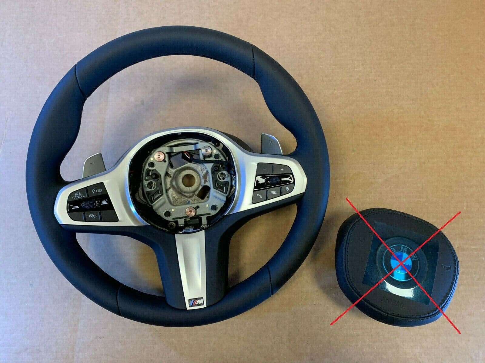 BMW BMW 5 G30 G31 G38 6 G32 X3 G01 G08 X4 G02 OEM USA LCI M Sport Steering Wheel ACC
