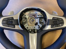 BMW BMW F22 F23 F30 F31 F32 F33 F34 F87 F36 G STYL USA M Steering Wheel PETALS VIBRO — thumbnail 7