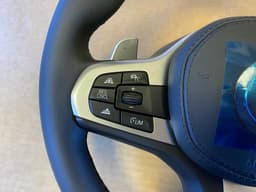 BMW BMW F22 F23 F30 F31 F32 F33 F34 F87 G STYL USA M Steering Wheel PETALS VIBRO ACC — thumbnail 3