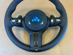 BMW BMW F22 F30 F31 F32 F33 F34 F36 USA M Steering Wheel PADDLES HEATED VIBRO CARBON — thumbnail 5