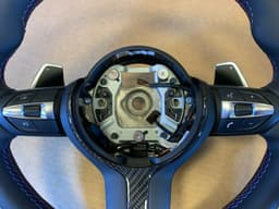 BMW BMW F22 F30 F31 F32 F33 F34 F36 USA M Steering Wheel PADDLES HEATED VIBRO CARBON — thumbnail 7