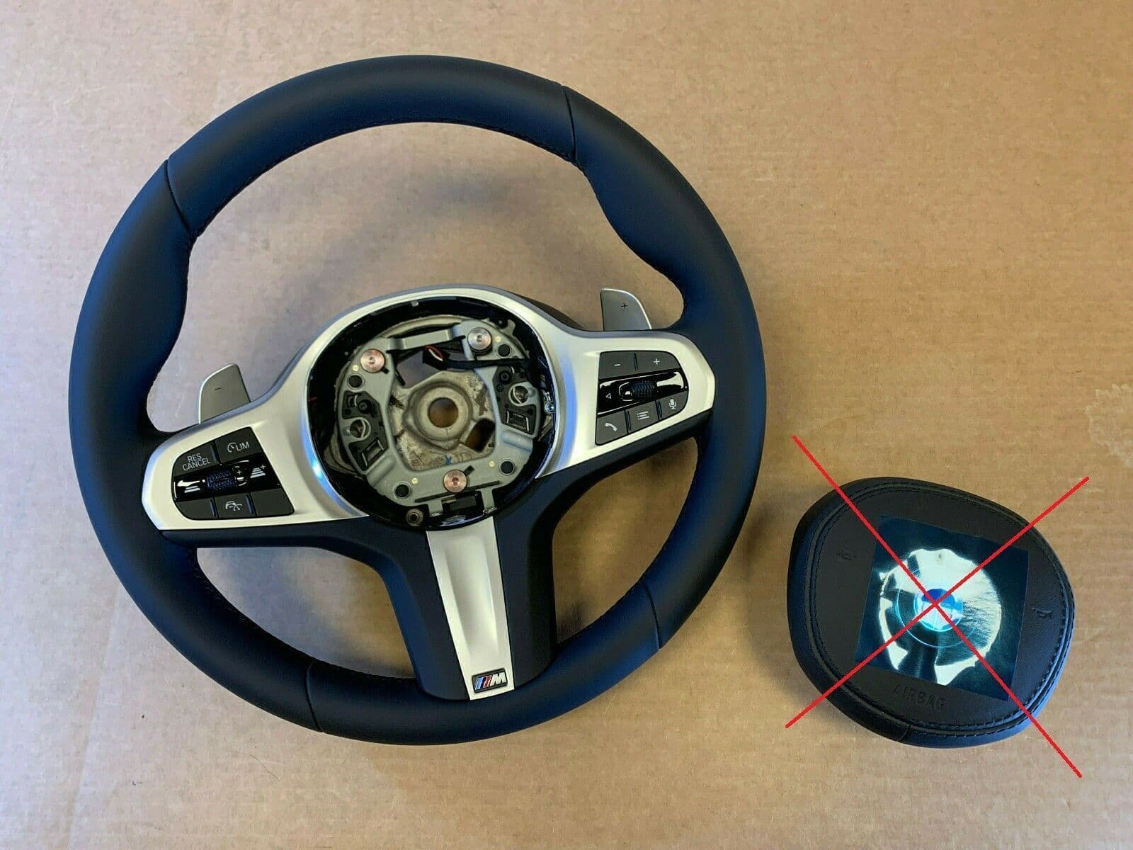 BMW BMW 5 G30 G31 G38 6 G32 X3 G01 G08 X4 G02 OEM LCI M Sport Steering Wheel ACC