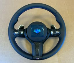 BMW BMW F22 F30 F31 F32 F33 F34 F36 USA M Steering Wheel PADDLES HEATED VIBRO CARBON — thumbnail 2