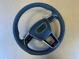 AUDI Audi A6 A7 A8 Q8 4K 4N 4M GENUINE RS-line Steering Wheel with Paddles Heating — thumbnail 8