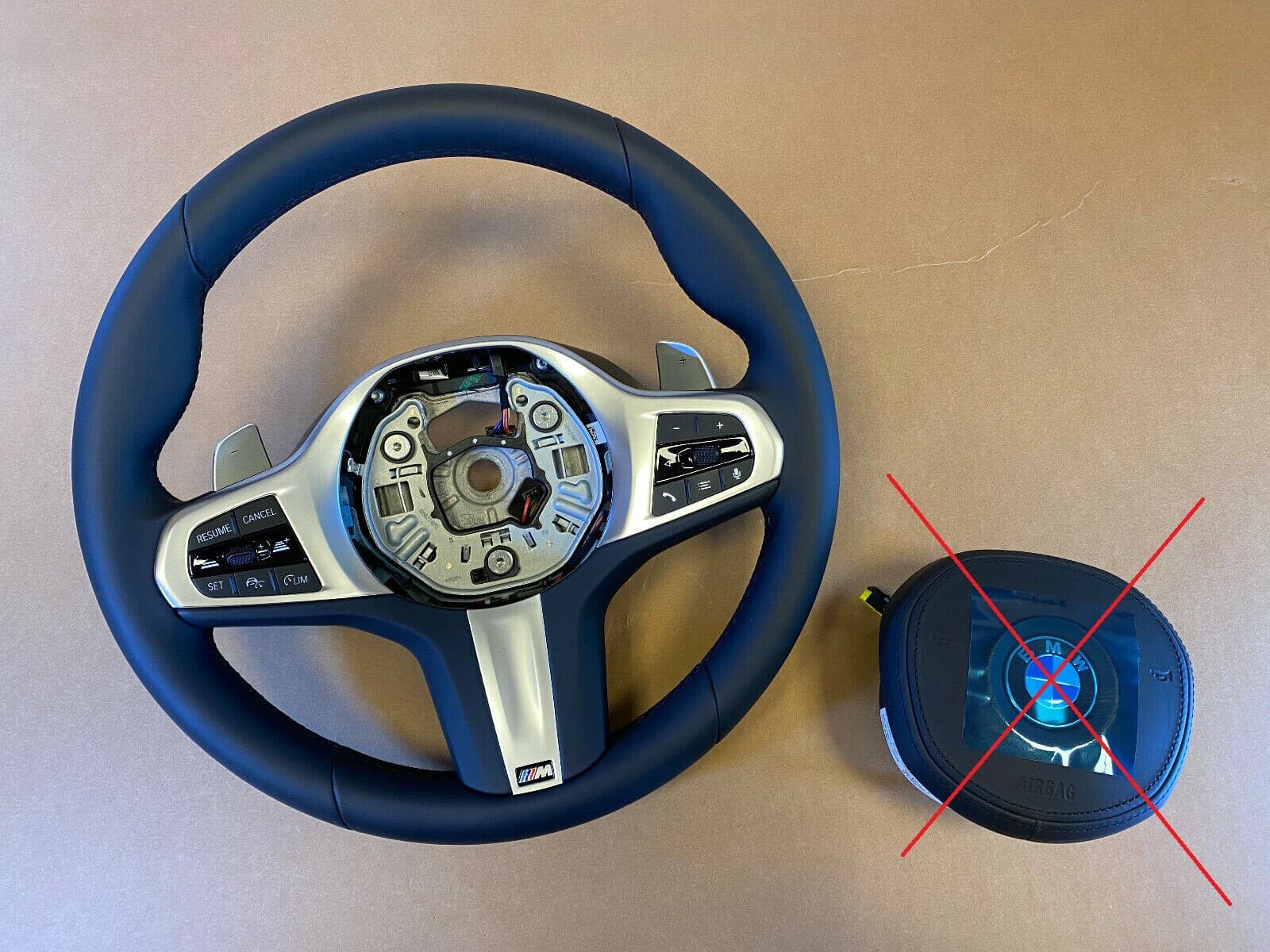 BMW BMW 1 2 3 Z4 F40 F44 G20 G21 G28 G29 OEM EU M Steering Wheel Paddles VIBRO ACC
