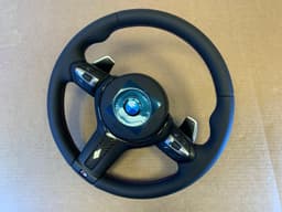 BMW BMW F15 F16 F25 F26 F39 F45 F48 OEM USA M Steering Wheel PADDLES CARBON VIBRO — thumbnail 10