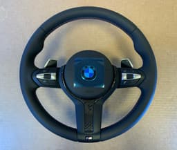 BMW BMW F15 F16 F25 F26 F39 F45 F48 OEM USA M Steering Wheel PADDLES CARBON VIBRO — thumbnail 2
