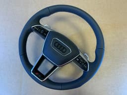 AUDI Audi A6 A7 A8 Q8 4K 4N 4M GENUINE RS-line Steering Wheel with Paddles Heating — thumbnail 9