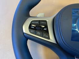 BMW BMW 1 2 3 Z4 F40 F44 G20 G21 G28 G29 OEM EU M Steering Wheel Paddles VIBRO ACC — thumbnail 3