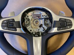 BMW BMW F22 F23 F30 F31 F32 F33 F34 F87 G STYL USA M Steering Wheel PETALS VIBRO ACC — thumbnail 7