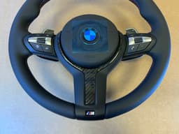 BMW BMW F22 F23 F30 F31 F32 F33 F34 F36 F87 USA M Steering Wheel PADDLES CARBON ACC — thumbnail 5