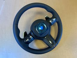 BMW BMW F22 F23 F30 F31 F32 F33 F34 F36 F87 USA M Steering Wheel PADDLES CARBON ACC — thumbnail 9