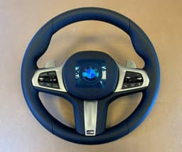 BMW BMW 1 2 3 Z4 F40 F44 G20 G21 G28 G29 OEM EU M Steering Wheel Paddles VIBRO ACC — thumbnail 2