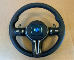BMW BMW F01 F02 F04 F06 F07 F10 F11 F12 F13 USA M Steering Wheel Paddles CARBON ACC — thumbnail 2