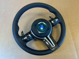 BMW BMW F01 F02 F04 F06 F07 F10 F11 F12 F13 USA M Steering Wheel Paddles CARBON ACC — thumbnail 9