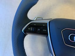 AUDI Audi A6 A7 A8 Q8 4K 4N 4M GENUINE RS-line Steering Wheel with Paddles Heating — thumbnail 2