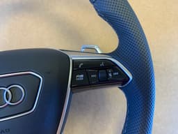 AUDI Audi A6 A7 A8 Q8 4K 4N 4M GENUINE RS-line Steering Wheel with Paddles Heating — thumbnail 3