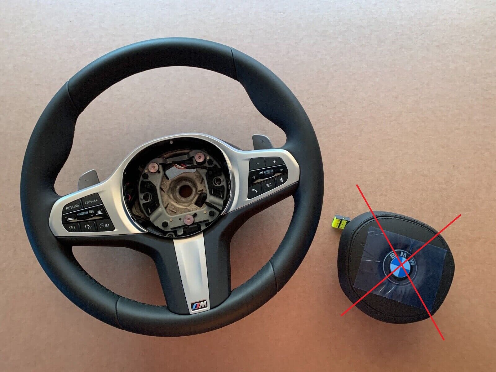 BMW BMW 8 X5 X6 X7 G14 G15 G16 G05 G06 G07 USA M Steering Wheel Paddles VIBRO ACC