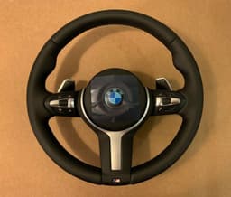 BMW BMW X5 X6 X3 X4 F15 F16 F25 F26 OEM M Steering Wheel PADDLES HEATING VIBRO ACC — thumbnail 2