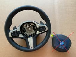 BMW BMW 5 6 X3 X4 G30 G31 G32 G38 G01 G02 G08 OEM M Steering Wheel Shift Paddles ACC — thumbnail 1