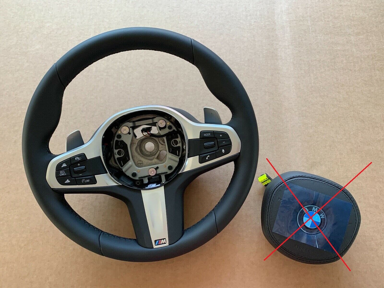 BMW BMW 5 6 X3 X4 G30 G31 G32 G38 G01 G02 G08 OEM M Steering Wheel Shift Paddles ACC