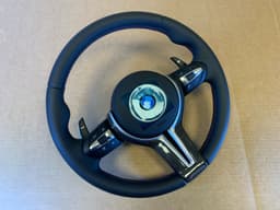 BMW BMW F01 F02 F06 F07 F10 F11 F12 F13 USA M Steering Wheel Paddles VIBRO ACC CARBO — thumbnail 9