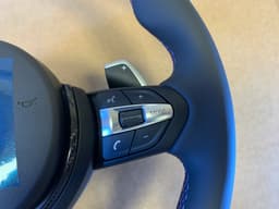 BMW BMW F15 F16 F25 F26 F39 F45 F48 OEM USA M Steering Wheel PADDLE CARBON VIBRO ACC — thumbnail 5