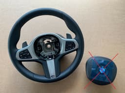 BMW BMW 8 X5 X6 X7 G14 G15 G16 G05 G06 G07 M Steering Wheel Shift Paddles VIBRO ACC — thumbnail 1