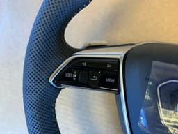 AUDI Audi A6 A7 A8 Q8 4K 4N 4M GENUINE S-line Steering Wheel with Paddles 4K0419091F — thumbnail 3