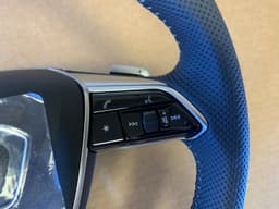 AUDI Audi A6 A7 A8 Q8 4K 4N 4M GENUINE S-line Steering Wheel with Paddles 4K0419091F — thumbnail 4