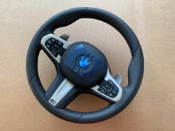 BMW BMW 5 6 X3 X4 G30 G31 G32 G38 G01 G02 G08 OEM M Steering Wheel Shift Paddles ACC — thumbnail 10