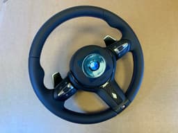 BMW BMW F15 F16 F25 F26 F39 F45 F48 OEM USA M Steering Wheel PADDLE CARBON ACC — thumbnail 3