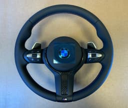 BMW BMW F15 F16 F25 F26 F39 F45 F48 OEM USA M Steering Wheel PADDLE CARBON ACC — thumbnail 5