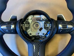 BMW BMW F15 F16 F25 F26 F39 F45 F48 OEM USA M Steering Wheel PADDLE CARBON ACC — thumbnail 9