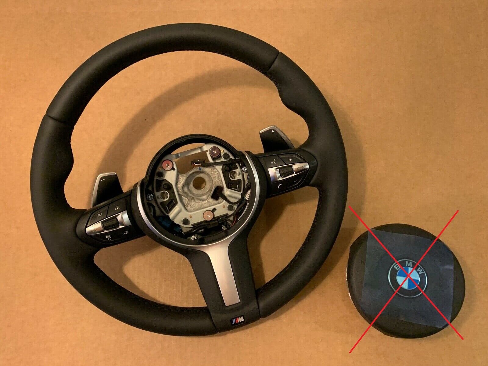 BMW BMW F15 F16 F25 F26 F39 F45 F48 USA M Steering Wheel PADDLES HEATING VIBRO ACC