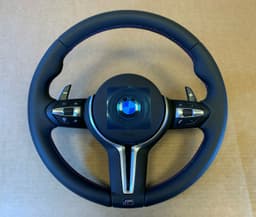 BMW BMW F01 F02 F04 F06 F07 F10 F11 F12 F13 USA M Steering Wheel Paddles VIBRO ACC — thumbnail 2
