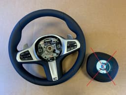 BMW BMW 5 G30 G31 G38 6 G32 X3 G01 G08 X4 G02 OEM LCI EU M Steering Wheel VIBRO ACC — thumbnail 1