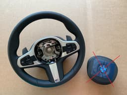 BMW BMW 5 6 X3 X4 G30 G31 G32 G38 G01 G02 G08 M Steering Wheel Shift Paddles VIBRO — thumbnail 1